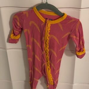 Kickee Pants 0-3 Month Footed Sleeper - Ultra Soft Bamboo